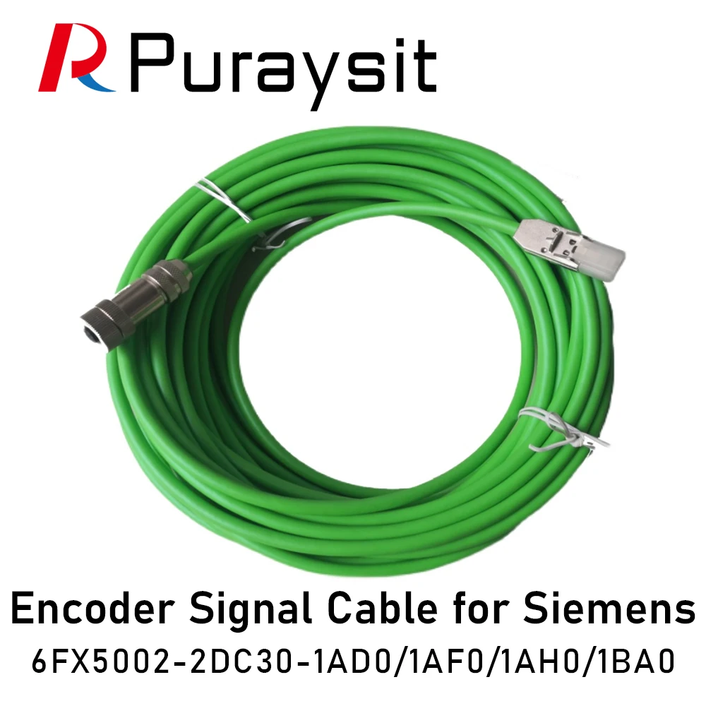 Puraysit Servo Motor Encoder Cable 6FX5002-2DC30-1AD0 6FX5002-2DC30-1AF0 6FX5002-2DC30-1AH0 6FX5002-2DC30-1BA0 for Siemens