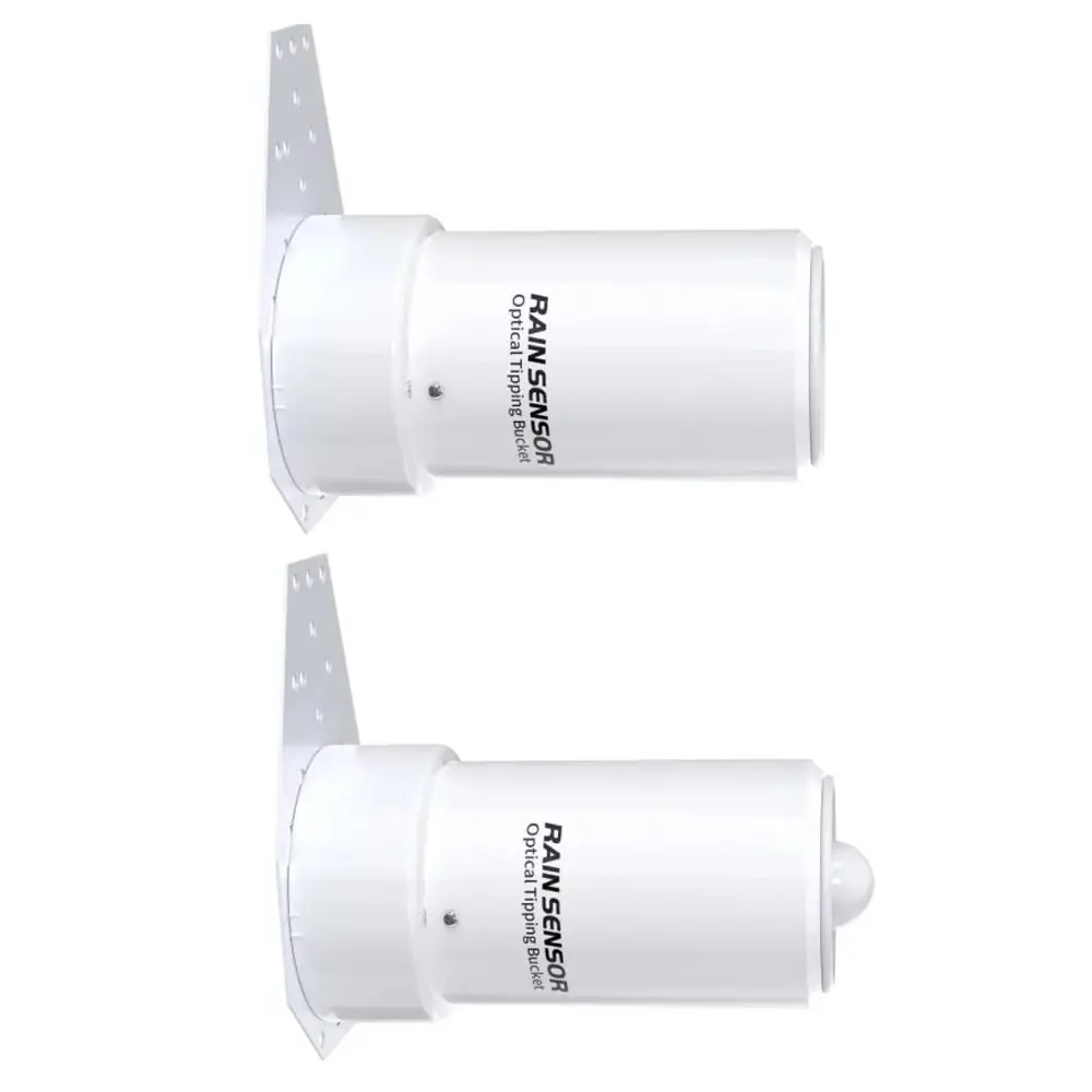 

RS485 Pulse Output Tipping Bucket Illuminance Rainfall Integrated Sensor Optical Rainwater Detector Transmitter Weather Station
