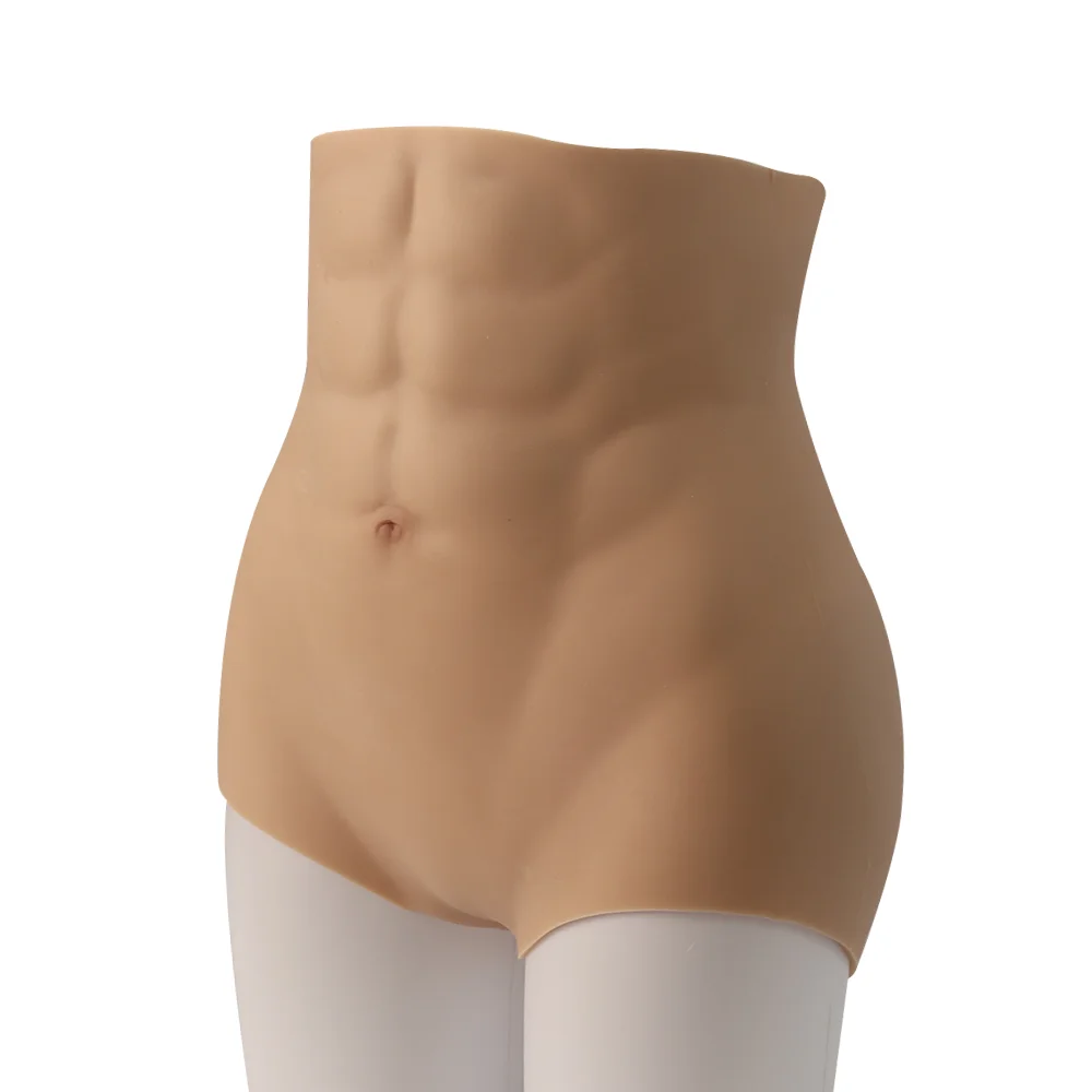 

unique Triangle Male Abdominal Muscles Silicone Butts and Hips Enhance Pants Improve Buttock Curve 2.2 CM Thickness Butt Pads