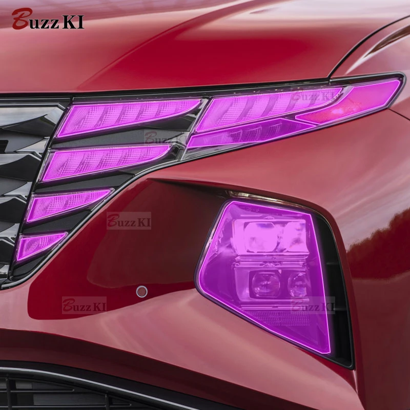 

2021-2023 For Hyundai Tucson Car Exterior Film TPU PPF Headlamps Protective film Anti scratch Repair membrane Smoked headlight