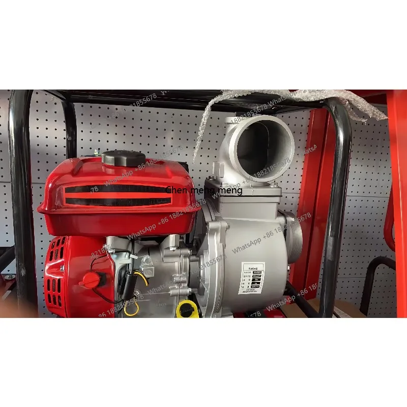6HP 2/3/4-Inch High-Flow High-Head Self-Priming High-Pressure Gaso line Water Pump For Agricultural & Industrial Machinery 4