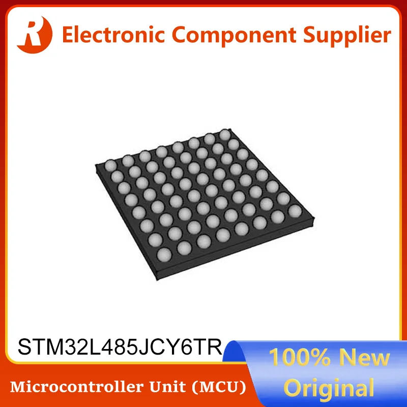 100Pcs STM32L485JCY6TR 32 MCU Ultra-Low-Power Microcontroller Unit (MCU) 16/32-BITS Micros STM32L485 TM32L486 Brand New
