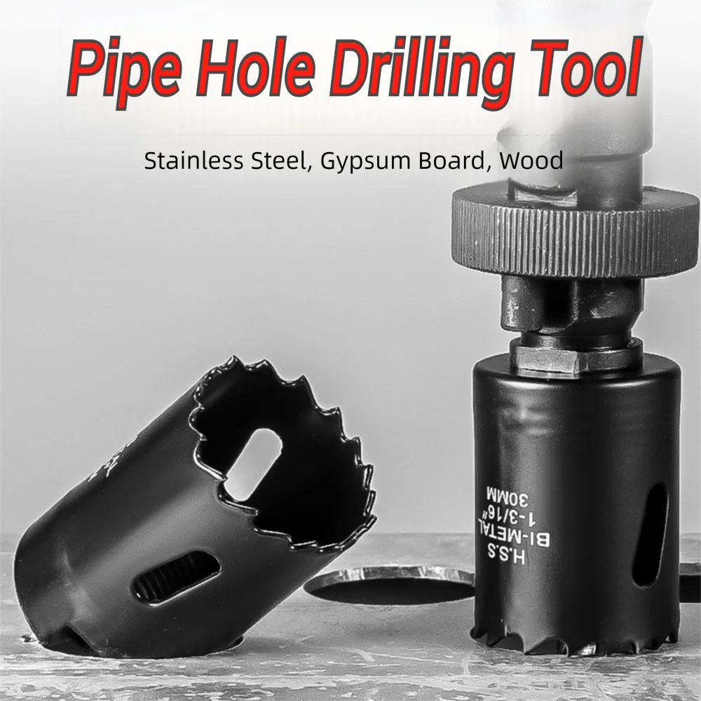 

22-32mm Bi-Metal Hole Saws Bit with Water Pressure Without Stopping Water Pressure Hole Opener Pipe Hole Drill