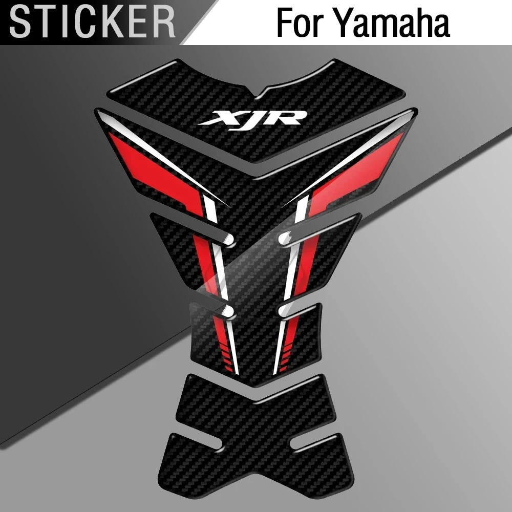 

Для Yamaha XJR400 XJR1300 XJR1200 XJR 400 1200 1300, 3D внешний вид из углеродного волокна, набор наклеек на топливный бак мотоцикла