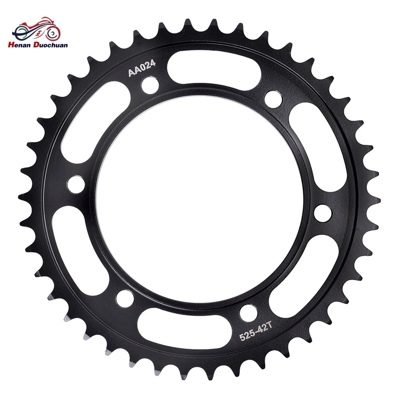 

525-42T Carburized Steel Rear Sprocket For KT/M 950 990 1050 1090 1190 1290 Adventure R S L 1290 Super Adventure R S T Gear