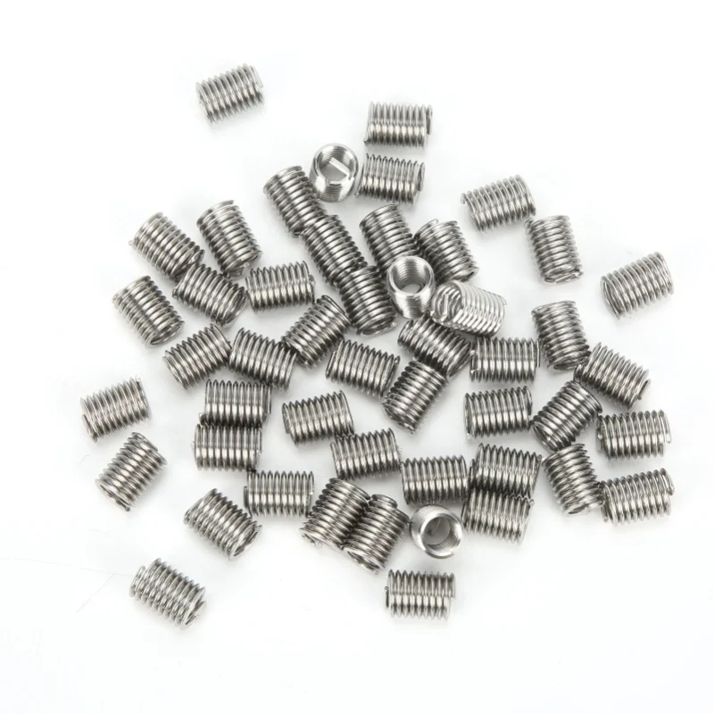 

50Pcs Wire Thread Insert Screw Hole Repair Bushing Protection Socket US Units 5/16in-18x2D