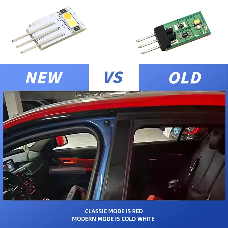 Upgraded Door Panel Ambient Lighting For BMW F30 F31 F34 F32 F33 F36 F10 F11 F07 F01 F02 X1 M4 LED Door Handle Atmosphere Lights - view 3