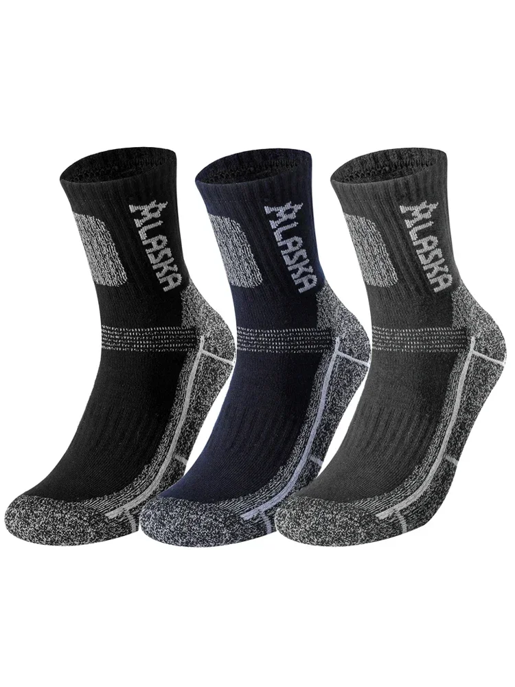 AliExpress mosarry 3 Pairs/Set Winter Professional Men's Sports Sock Outdoor Keep Warm Cycling Running Hiking Skiing