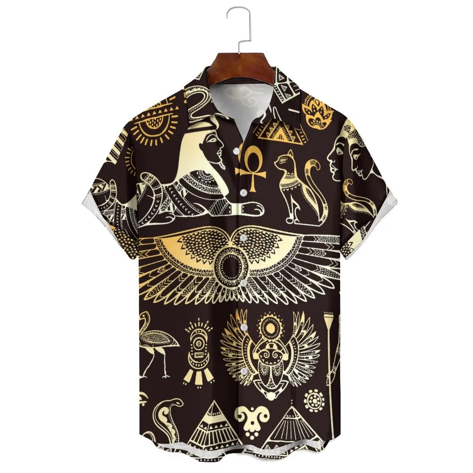 

2024 Summer Men Hawaiian Shirt t Shirt For Men Flower Print Hawaiian Shirts Beach Flower Shirt Men's Outdoor Sports Gym Shirt
