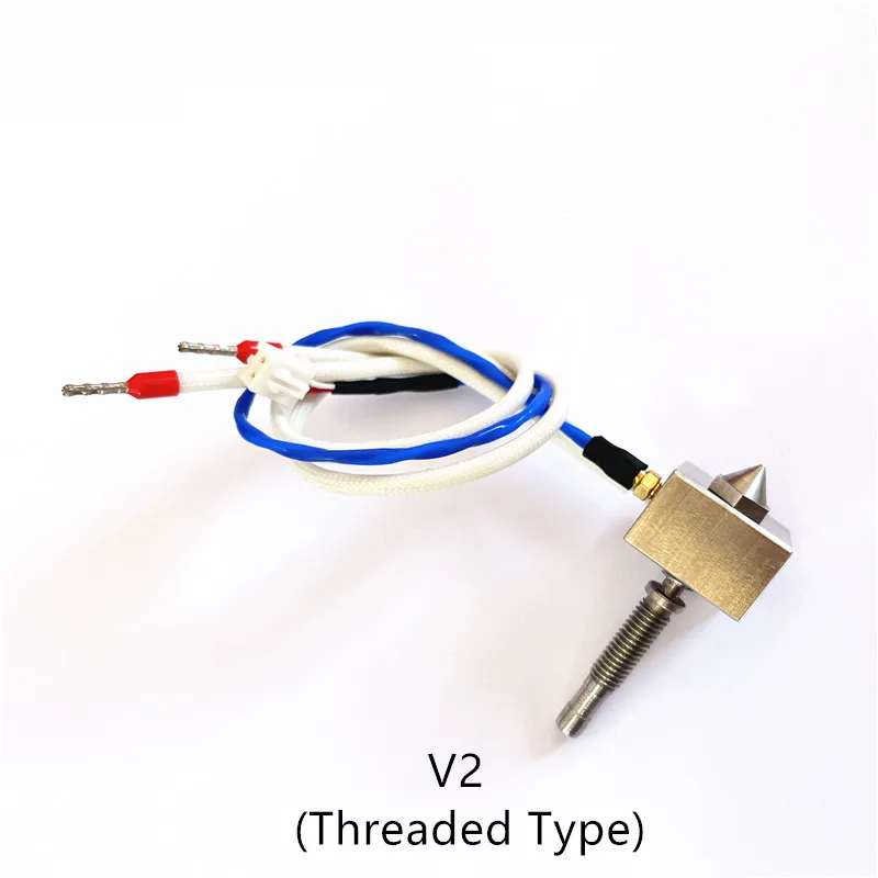 1 قطعة Flashforge Creator 4 يمين/يسار مجموعة فوهة من الفولاذ المقاوم للصدأ HT V1 V2 - 0.4 0.6 0.8 مللي متر - أجزاء طابعة ثلاثية الأبعاد #4