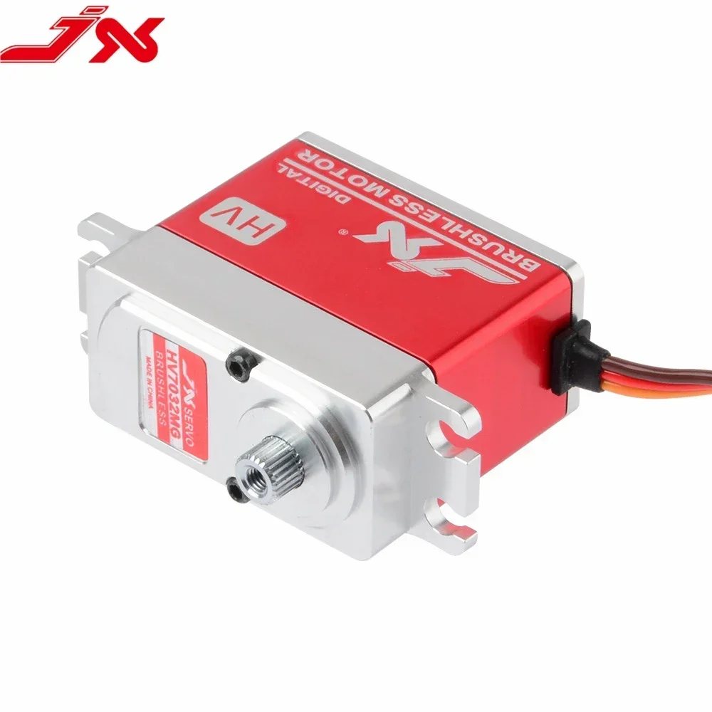Serwo JX BLS-HV7032MG 32KG.cm@8.4V 70g Serwo Bezszczotkowe Cyfrowe z Metalowymi Przekładniami o Dużym Momencie Obrotowym i Wysokim Napięciu do Samochodów RC i Helikopterów