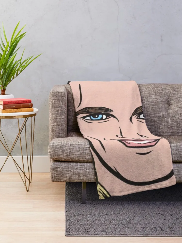 Michael Bolton Throw Blanket Custom Hairy Luxury Brand cosplay anime Blankets