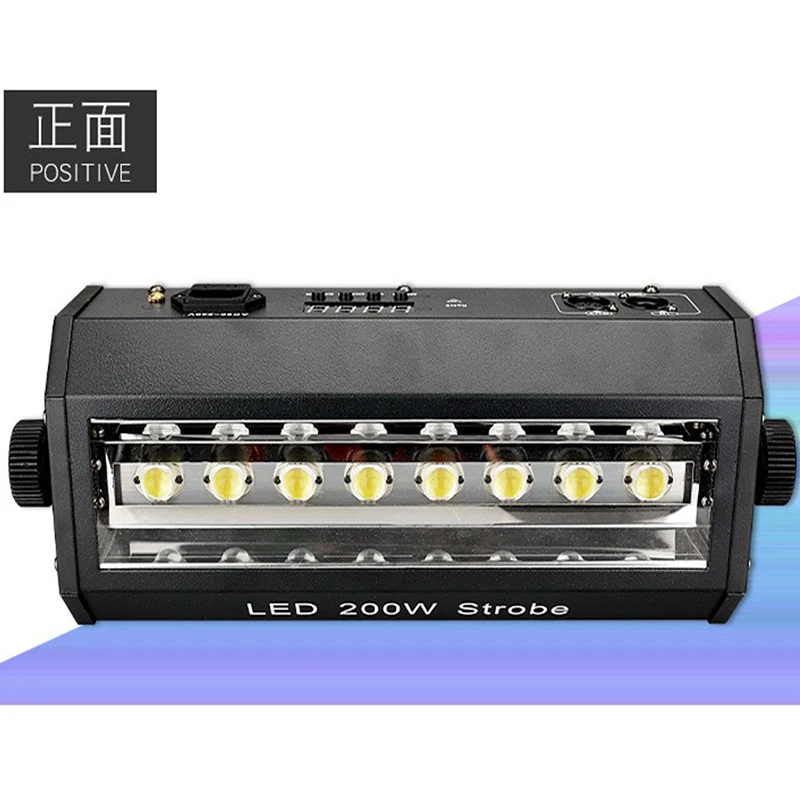 Luz de Flash de chorro Led de alto brillo, luz estroboscópica Led de 200W, 8 Uds. RGB 3 en 1/blanco, Control DMX 512 para KTV Disco Night Club Party