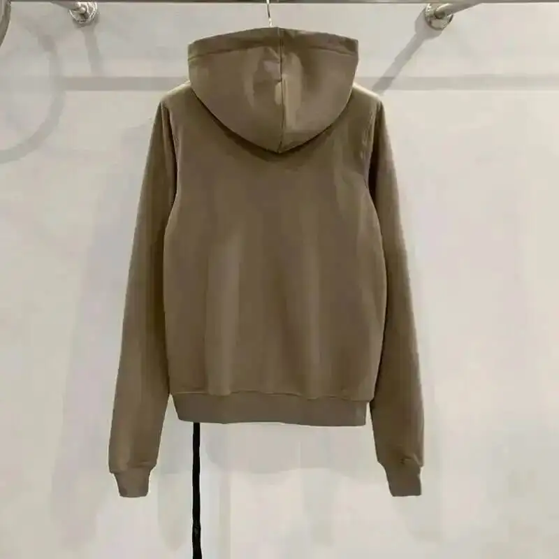 HKSH Spring New Men's Tide Punk Dark Hoodie Classic Black Coat Zipper Cardigan Hooded Long Sleeve Sweater Chic Sweatshirt HK0794 — zdjęcie 5