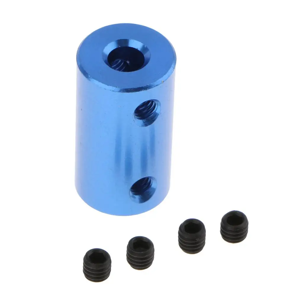 Aluminium Alloy Flexible Motor Coupling 3D Printers Parts with Screws