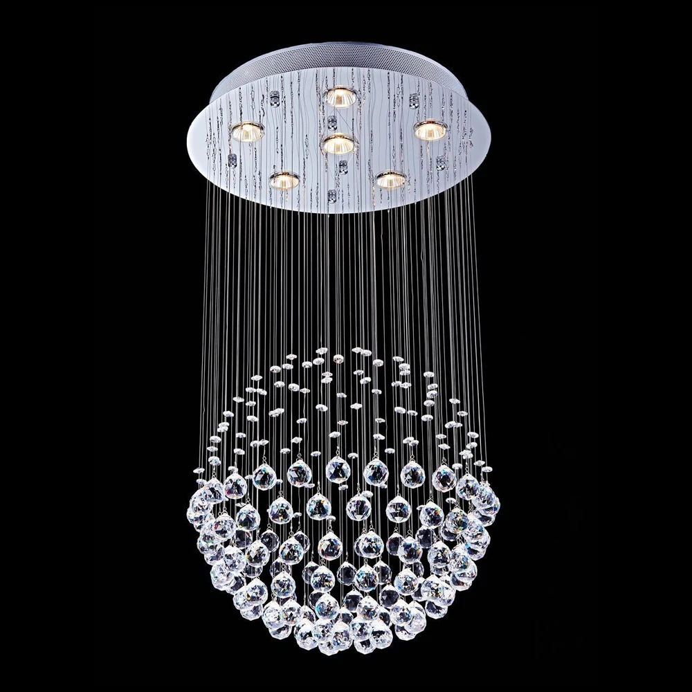 Modern Chandelier Crystal Chandeliers Home Decor For Living Room Bedroom Kitchen Pendant Lamp Indoor Lighting LED Fixture Lights