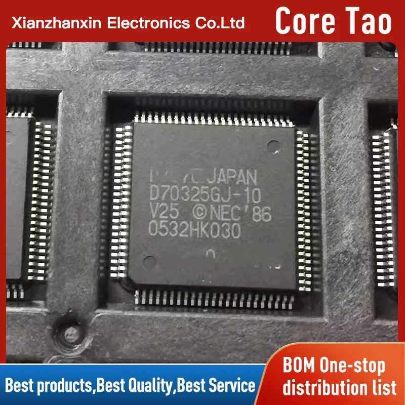 1pcs/lot UPD70325GJ-10 D70325GJ-10 D70325GJ QFP-100 Microprocessor IC
