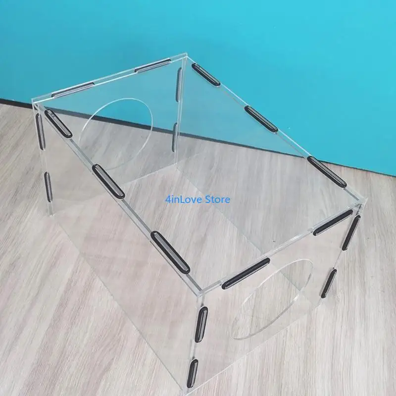 

T4MD Portable Acrylic Dust Enclosure for Enhances Safety and Efficiency in Detailed Carving Projects Supplies Daily Use