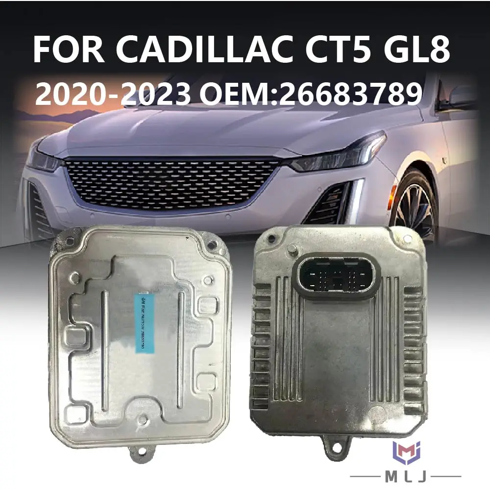 

26683789 For Cadillac CT5 GL8 2020-2023 DRL Car Headlight HID Ballast Driver Control Unit Module Angel Eyes Car Accessories