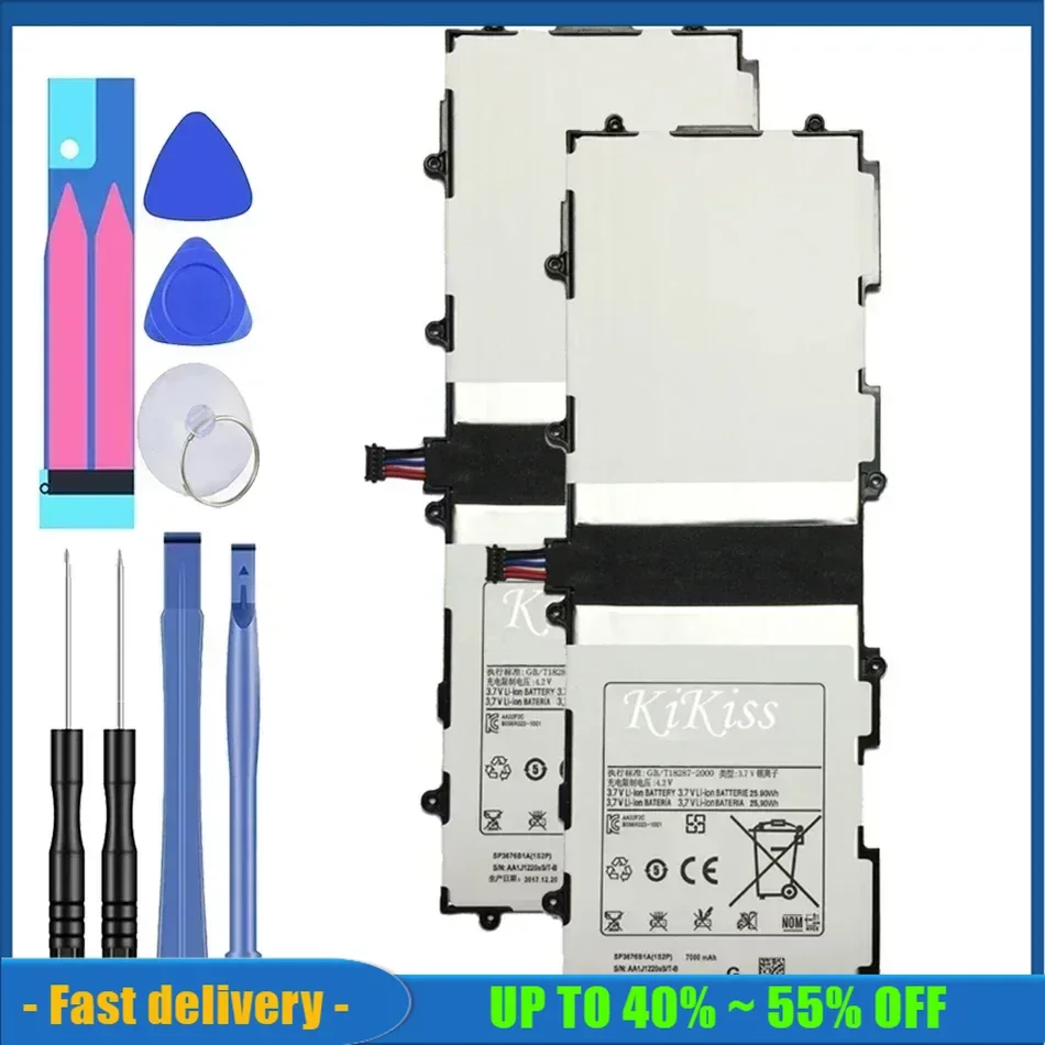 

Tablet Battery SP3676B1A For Samsung Galaxy Note 10.1 GT-N8000 N8000 N8010 N8013 N8020 P7500 GT-P7510 P7510 P5100 P5110 7000mAh