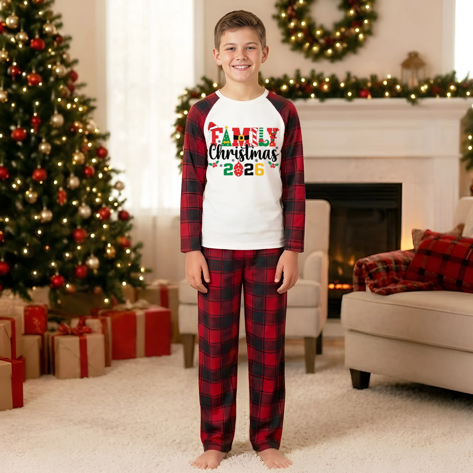 Kerstbrievenprint, schattige,  - Winter Clothing Looks recensie en prijs