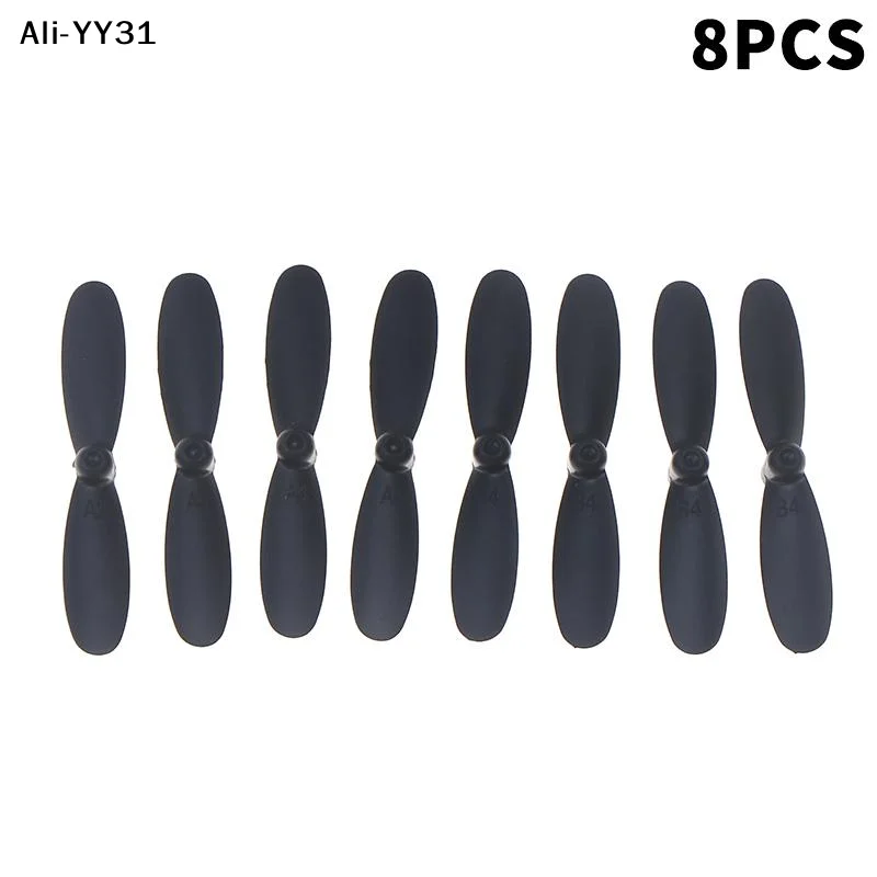 

【GY】8PCS 42mm Props For 4D RC Spare Parts V8 Mini Toy R/C Mini Drone Quadcopter Propeller Parts Kit