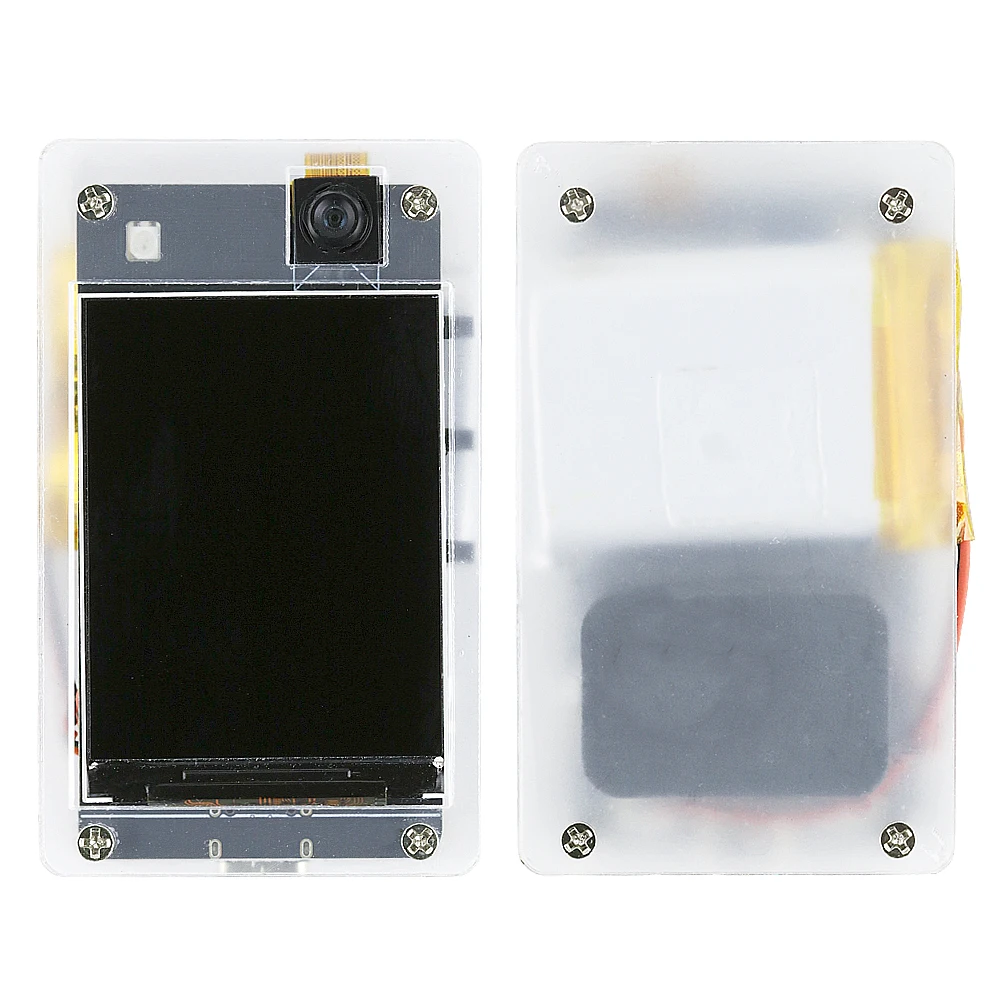 ESP32-S3 N16R8 WiFi Development Board with 2Inch LCD Display Dual Microphone Support AI Voice Wake-up Object Recognition for DIY