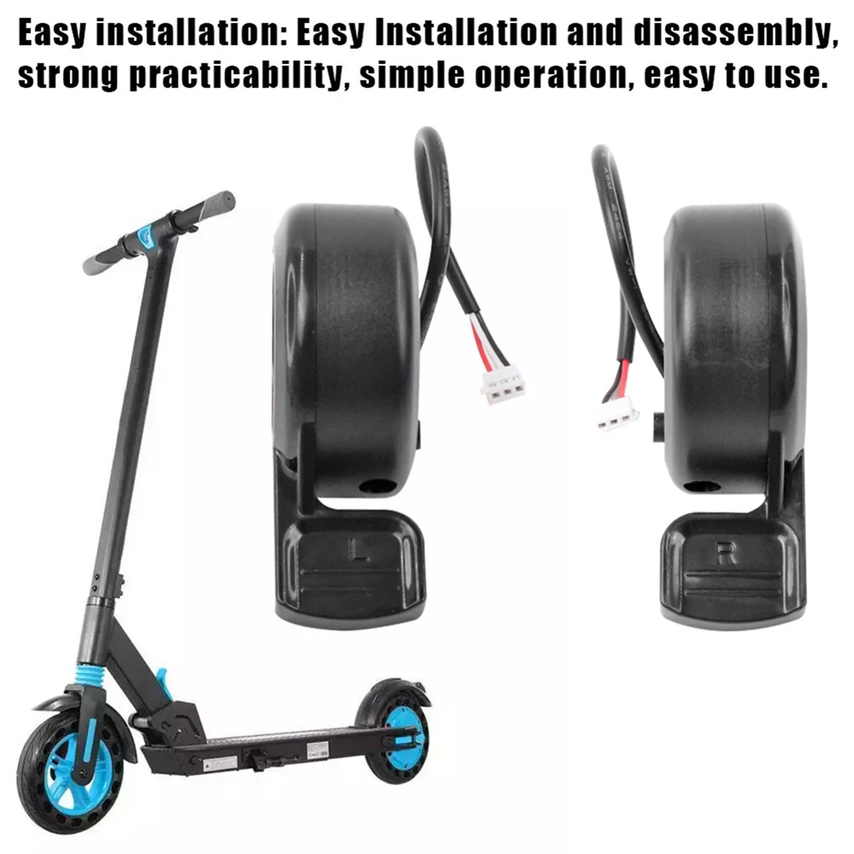 Contrôleur de vitesse d'accélérateur et de frein de scooter électrique, accessoires de scooter droit, adapté pour Qingmai QMWHEEL X8 Pro