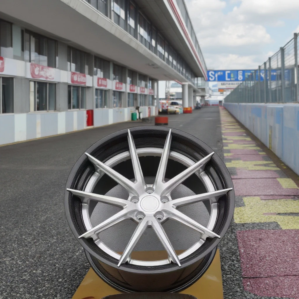 عجلات مزورة جديدة 20 21 22 23 24 26 بوصة 9.5J 10.5J 11J 11.5J 12J 12.5J 13J 13.5J 5*120 عجلات سيارة من ألياف الكربون #5