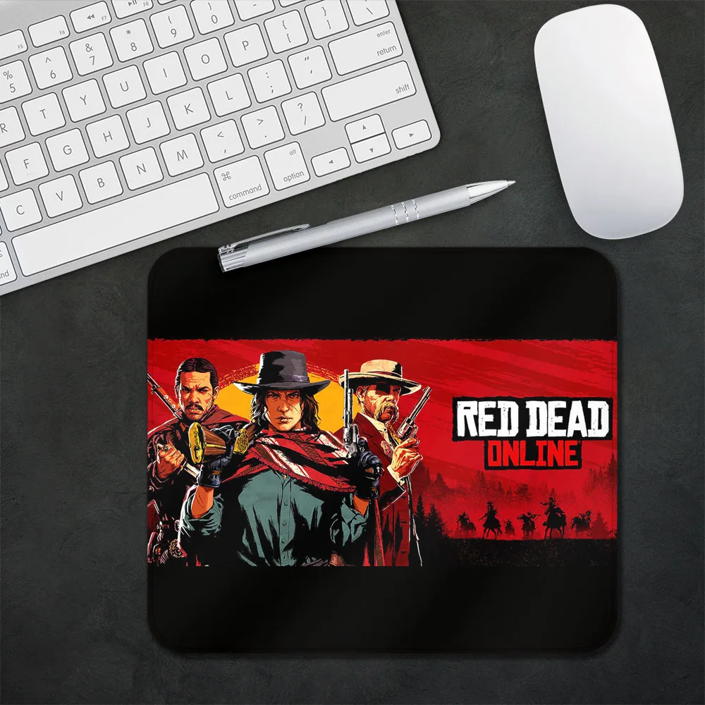 Red Dead Redemption 2 rdr2 uns West Cowboy Gaming Mauspad xs kleines Mauspad für PC Gamer Desktop Dekoration Büro Maus matte