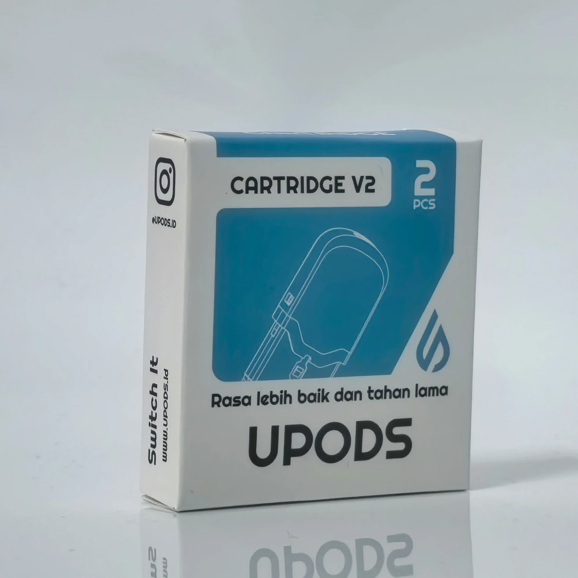 Cartucho Original de UPODS V2 Pod Carts para OVNS IC01 W01, Kit de atomizador de cartucho vacío de repuesto, 0,7 ml, 1,8 ohm, algodón, 20 unidades por lote