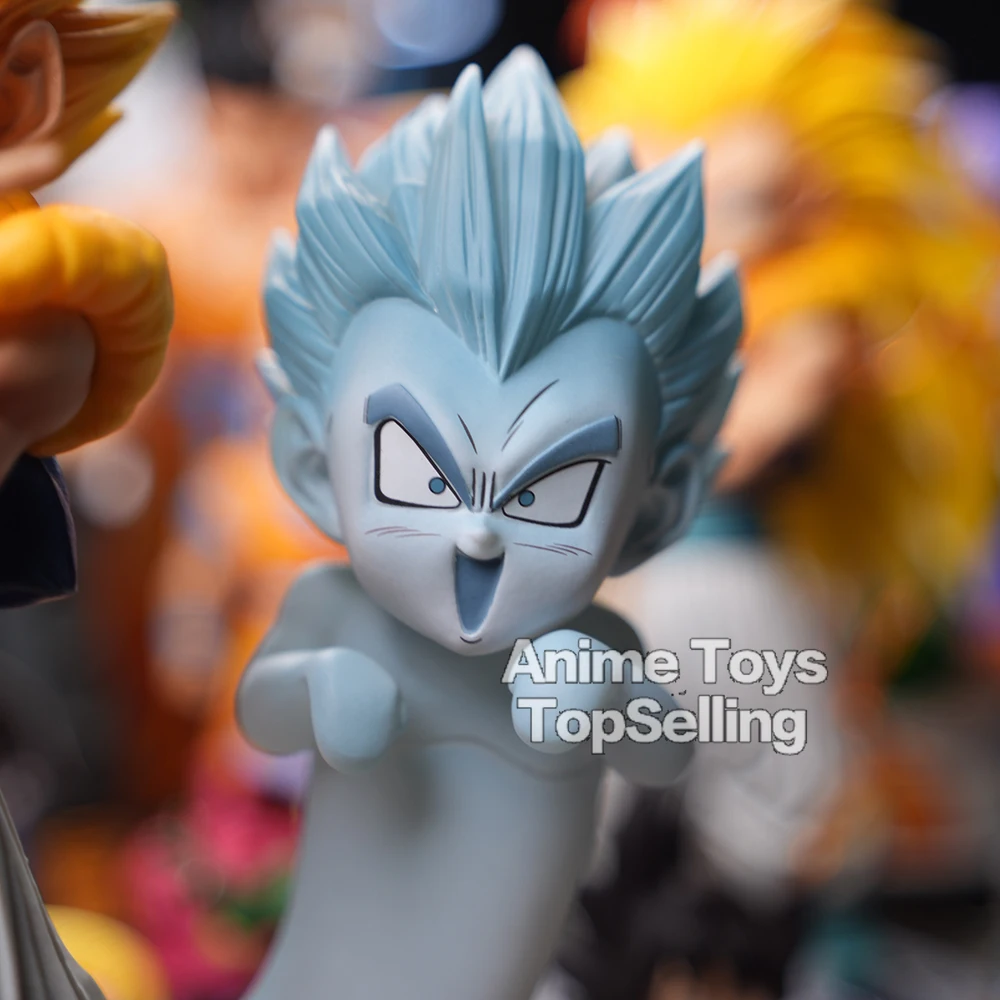 25cm/9.8in Anime Dragon Ball Z Figure Gotenks Figure Ghost Night Light PVC Action Figure Collection Model Toys Gifts image 6