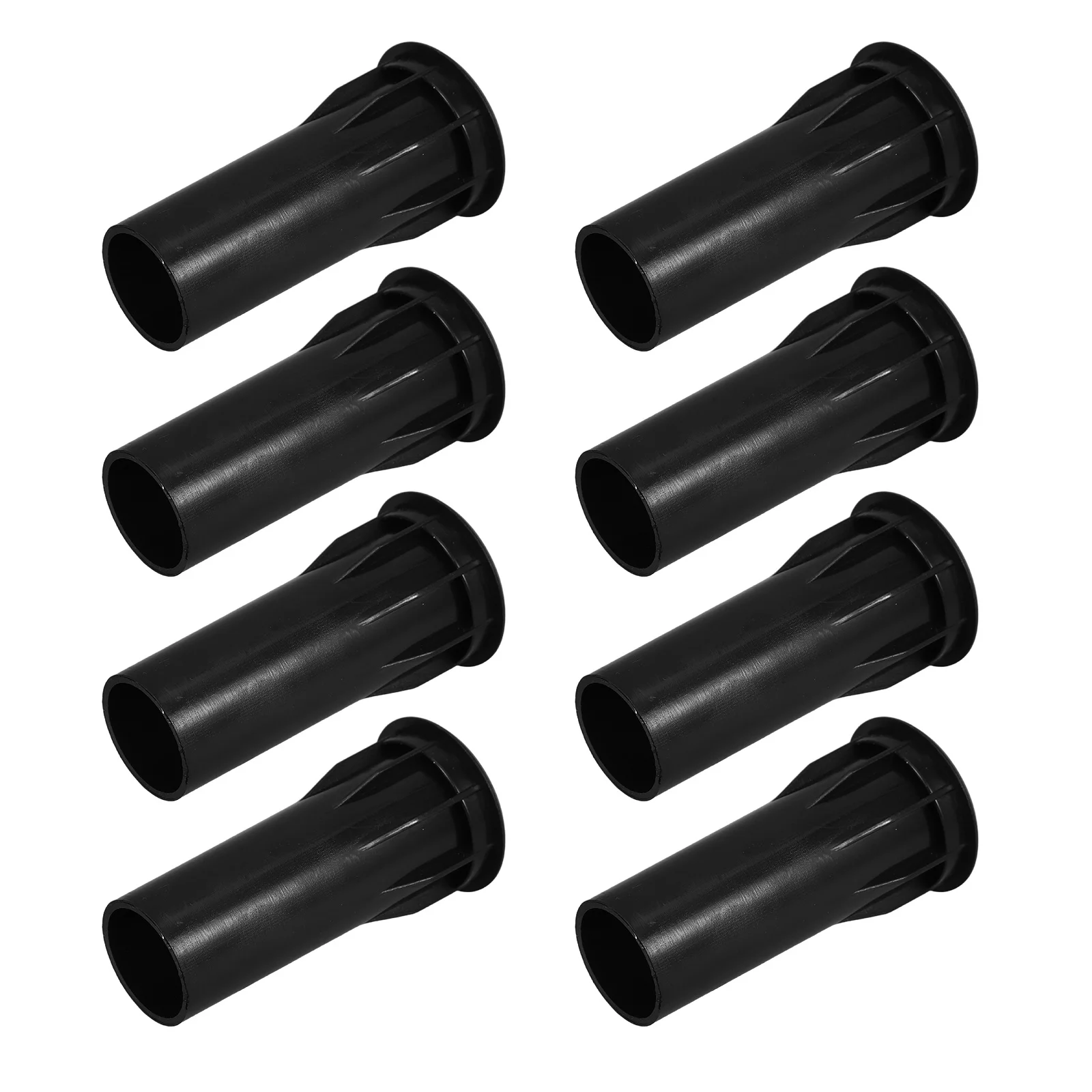 

8Pcs Plastic Speaker Port Tubes Black Bass Reflex Ports for Sound System Subwoofer Tuning Vent Tube