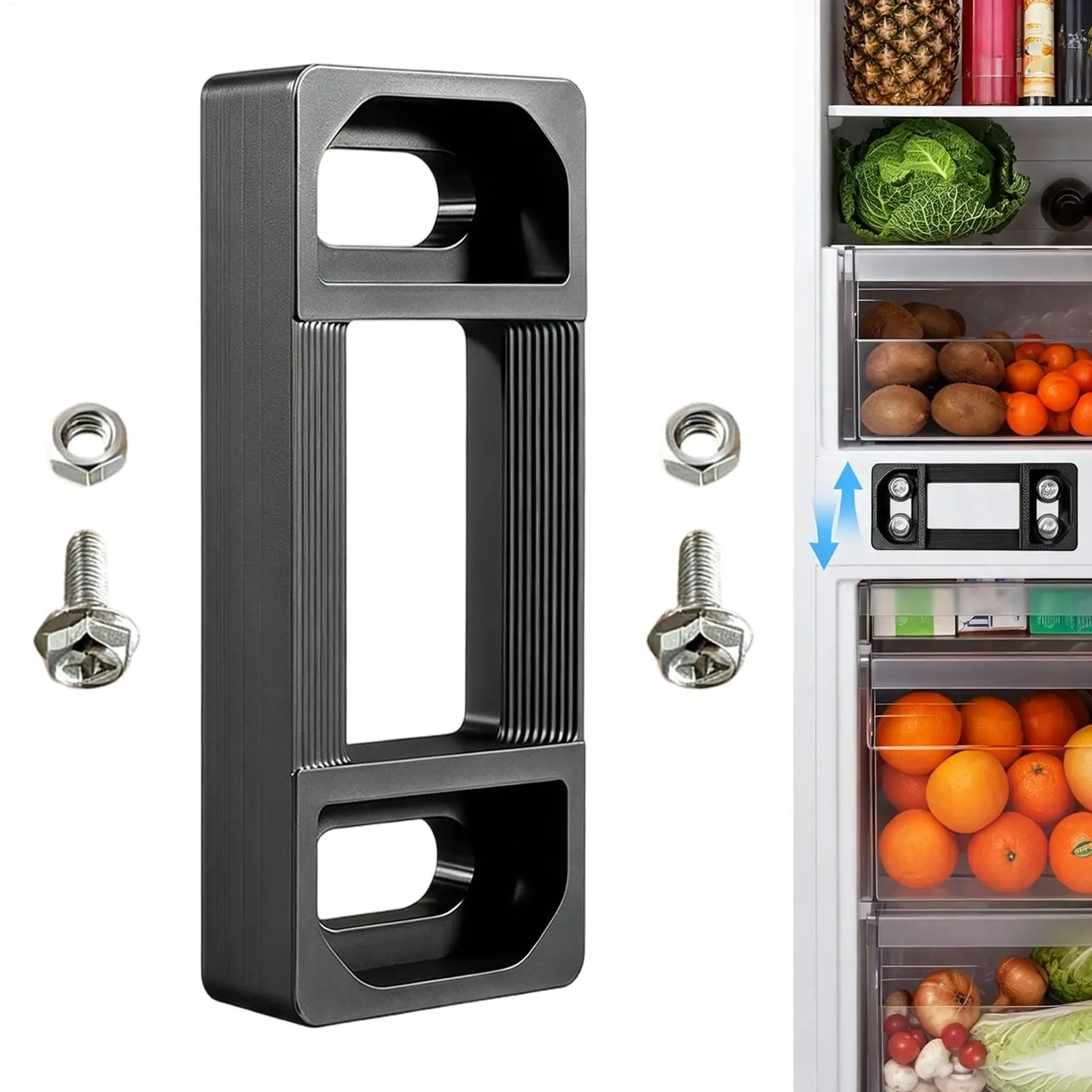 RV Fridge Latch Lock Heavy Duty Secure Replacement Fastener For Camper Refrigerator, Travel Trailer Motorhome Door Lock
