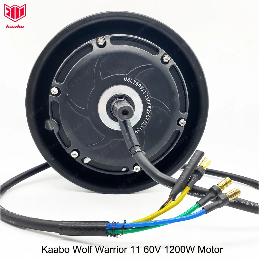 Original Kaabo 60V 1200W Motor for 11inch 60V Wolf Warrior 11 Kaabo Wolf King GT Pro Electric Scooter Official Kaabo Part