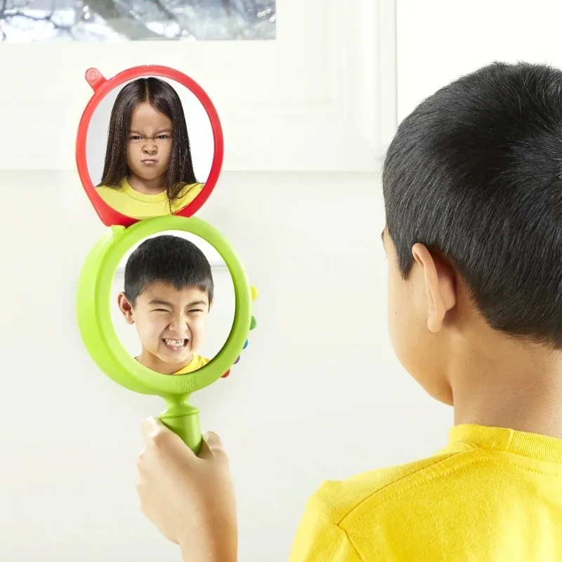 

Небьющееся зеркало для детей (1 упаковка) See My Feelings Mirror