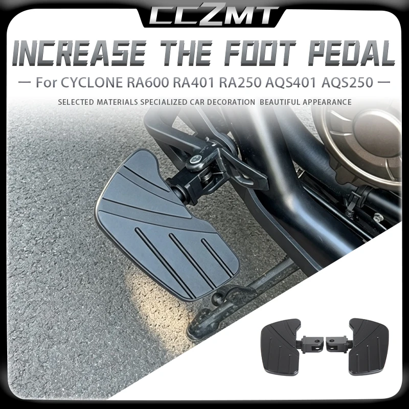 For CYCLONE RA600 RA401 RA250 AQS401 AQS250 Modified With Large Foot Pedal Driver's Foot Pedal Front Foot Pedal Accessories