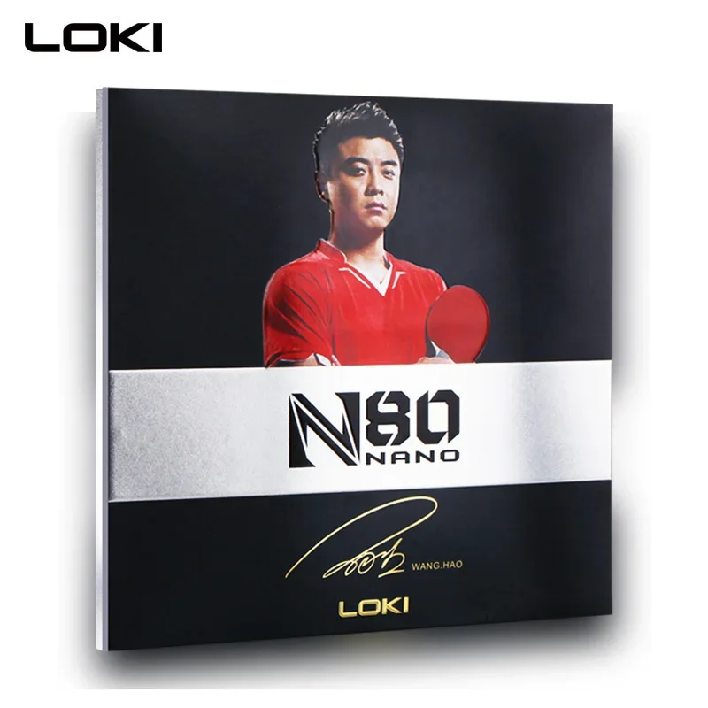 

LOKI- N80 Table Tennis Rubber, High Density, Yellow Sponge,High Sticky, Strong Spin, Ping Pong Rubber for Loop and Control