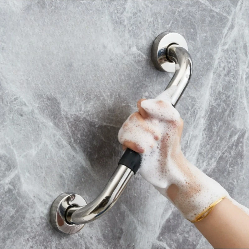 

1pcs Stainless Steel Bathroom Safety Grab Bar Anti-Slip Handrail Elderly Disabled Assist Handle for Toilet Shower Wall Mount
