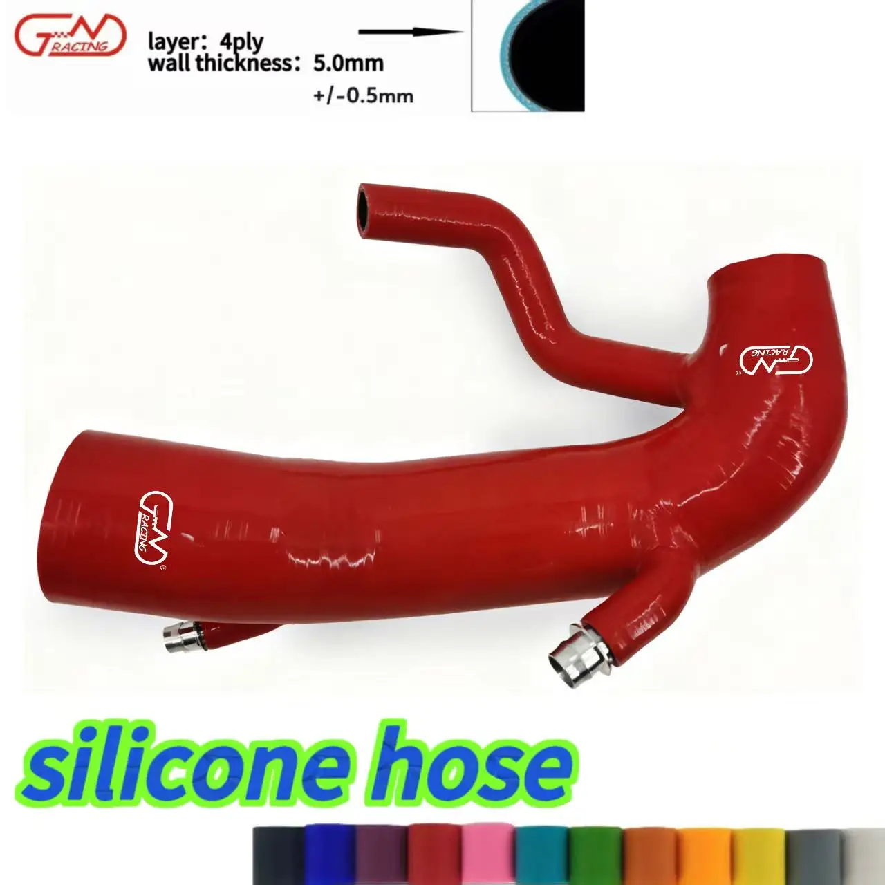 

Silicone radiator Hoses 4 Ply air inlet silicone hose for PEUGEOT 208 308 GTI 2016-2018