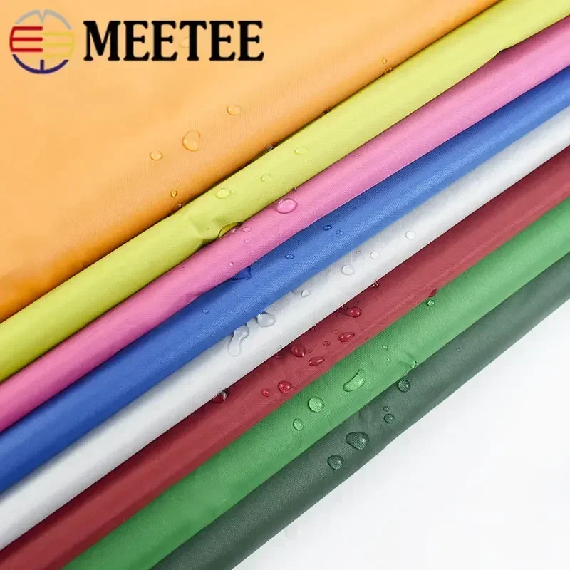 1/2/4Meters Meetee 150cm 210T Silver Coated Waterproof Fabric Shade Dust-proof Cloth for Car Umbrella DIY Tent Sewing Material