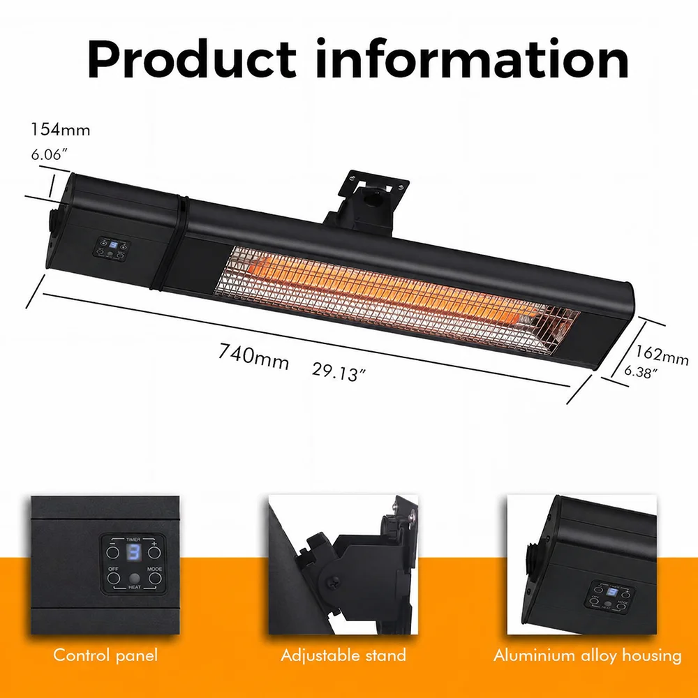 New Manufacturer Heizstrahler Outdoor Electric Infrared Ceiling Heater
