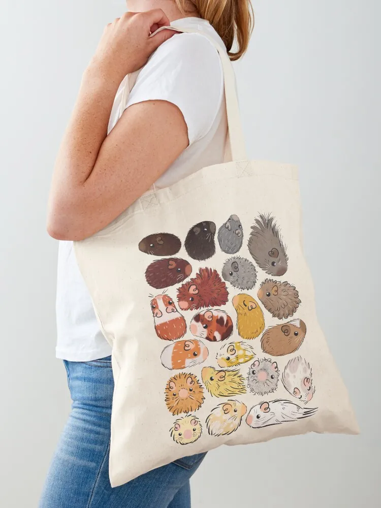 

Guinea Pig Gradient Tote Bag free delivery bags female bag bags for women cute pouch bag
