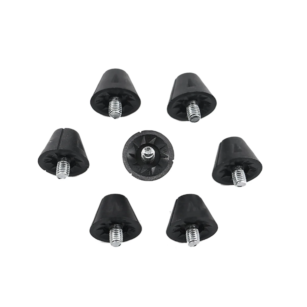 

12 PCS Football Shoe Replacement Spikes 13mm Football Shoe Studs Spikes for 5MM Threaded Football Shoe