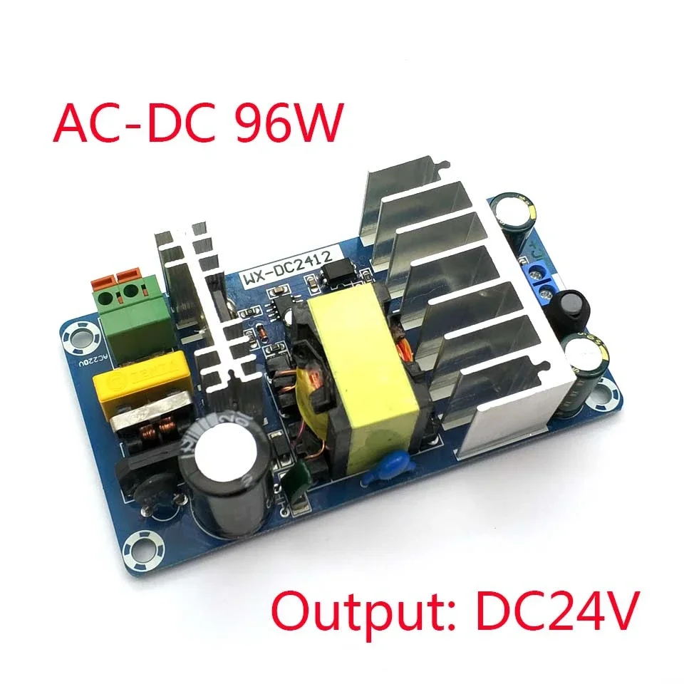 電源モジュールdc 24v 4Aため6A ac 110v 220vスイッチング電源モジュールAC-DCボード96ワット