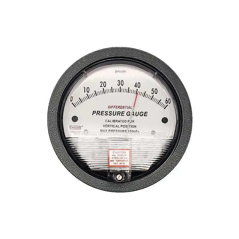 Micro differential pressure gauge 2000 type 0-60PA vacuum positive and negative pressure gauge differential pressure gauge wind
