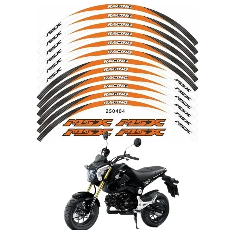 

Для HONDA MSX 125 Grom 125 2022 RIM защита бака мотоцикла 3D гелевая наклейка-наклейка-2 MOto
