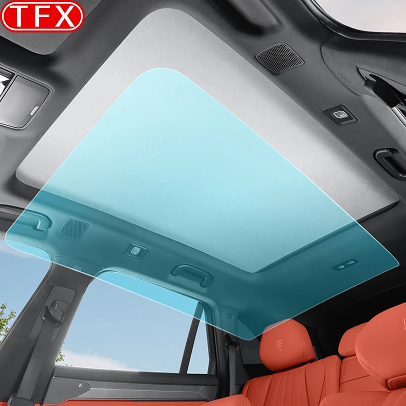 

For BYD Sealion 8 Tang L 2025 2026 Car Electrostatic Adsorption Sunroof Sunshade Cover Sunshield Sunscreen Curtain Accessories