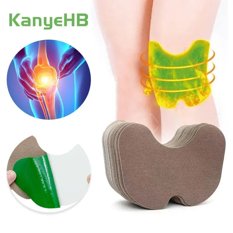 

15-30-60pcs Knee Pain Medical Patch Joint Swelling Pain Relief Muscle Soreness Heated Patch Treat Rheumatoid Arthritis Plaster