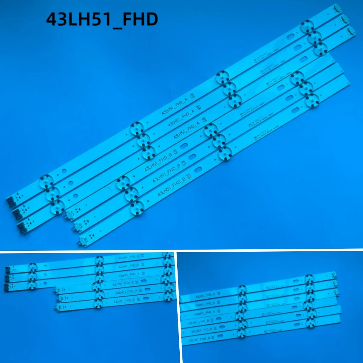 LED backlight Strip for 43LH5900 43LH595V 43LH575V 43LG61CH 43LH5100 43LH595V 43LF5100 43LF510A 43LF510T 43U510V-ZD 43U510Y-TD